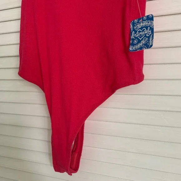 NWT Free People Intimately Byron Bodysuit Pink Size Small - Picture 8 of 11